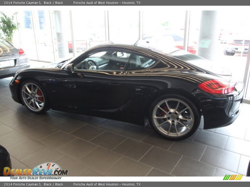 2014 Porsche Cayman S Black / Black Photo #6