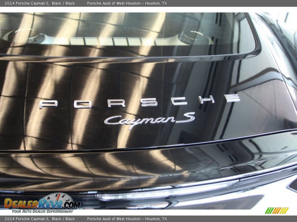 2014 Porsche Cayman S Black / Black Photo #10