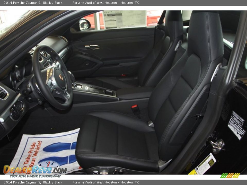 Front Seat of 2014 Porsche Cayman S Photo #14