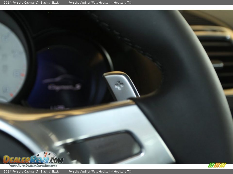 2014 Porsche Cayman S Black / Black Photo #19