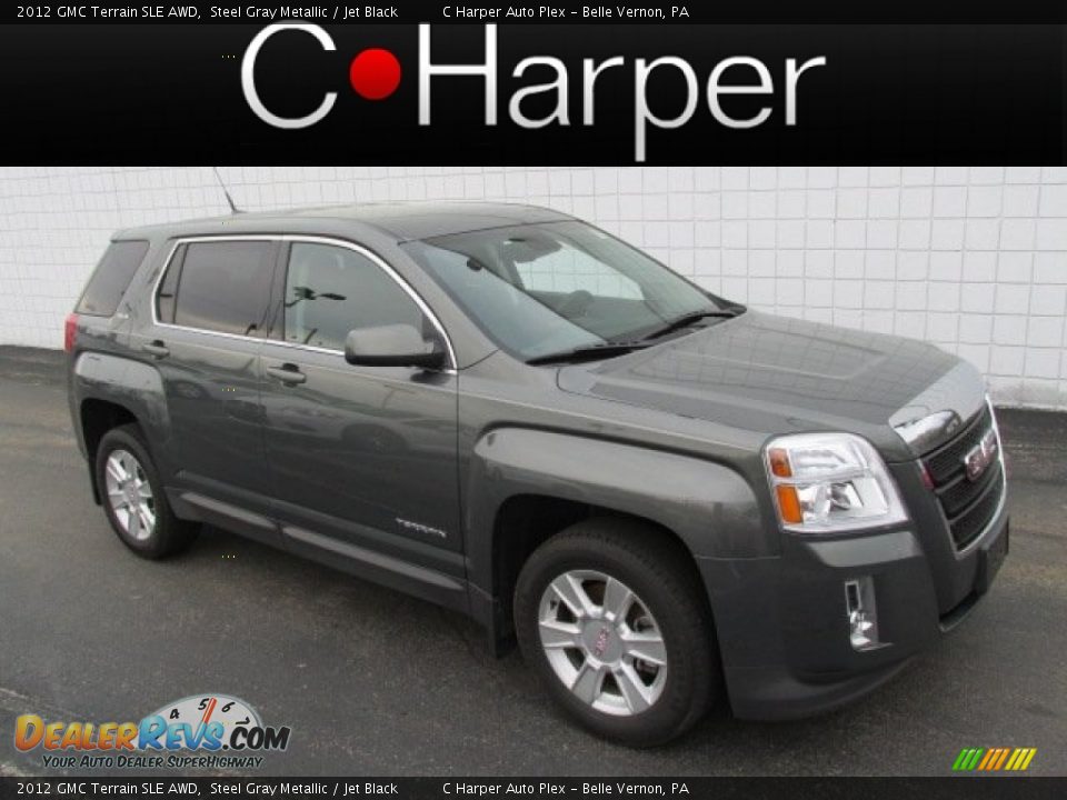 2012 GMC Terrain SLE AWD Steel Gray Metallic / Jet Black Photo #1
