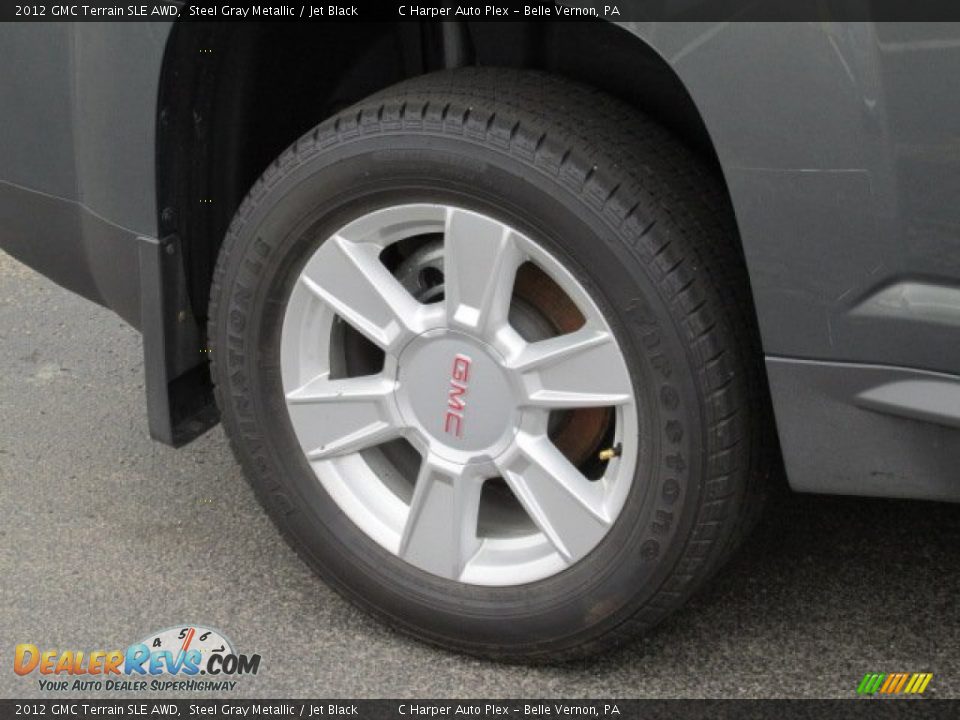 2012 GMC Terrain SLE AWD Steel Gray Metallic / Jet Black Photo #3