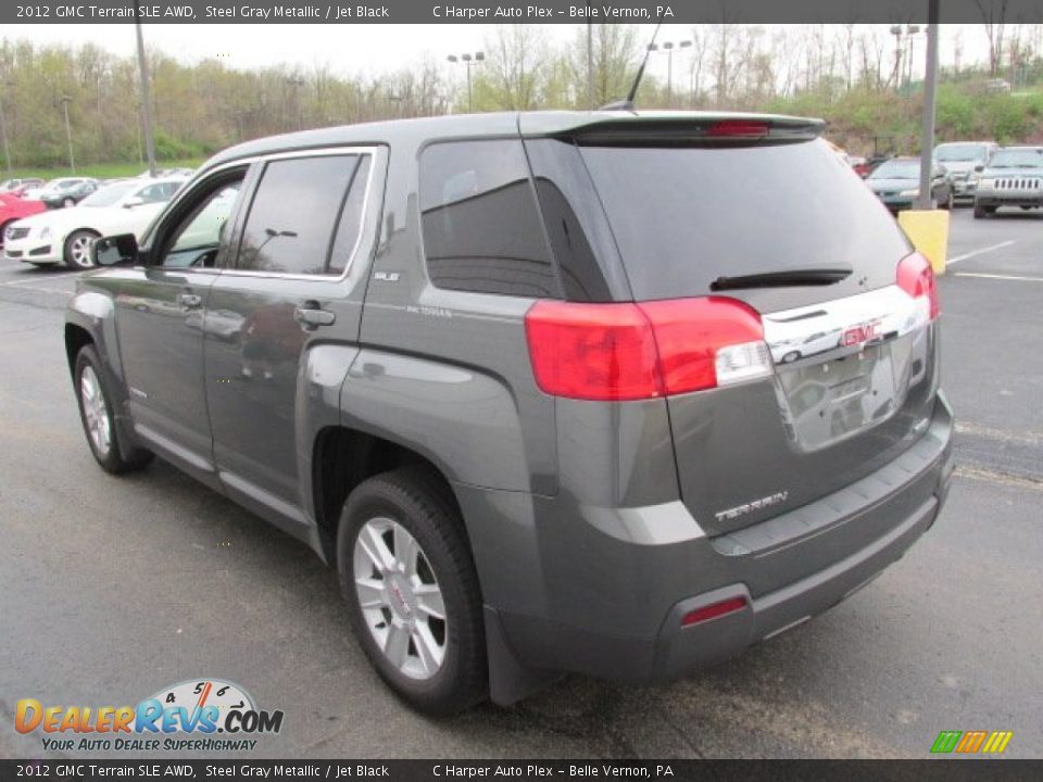 2012 GMC Terrain SLE AWD Steel Gray Metallic / Jet Black Photo #4