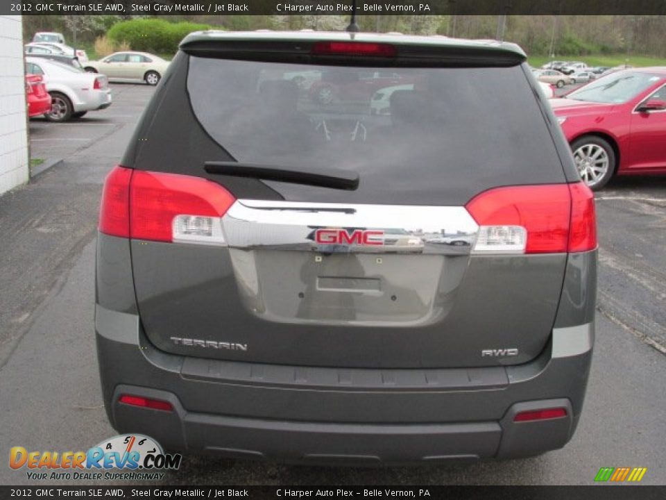 2012 GMC Terrain SLE AWD Steel Gray Metallic / Jet Black Photo #5