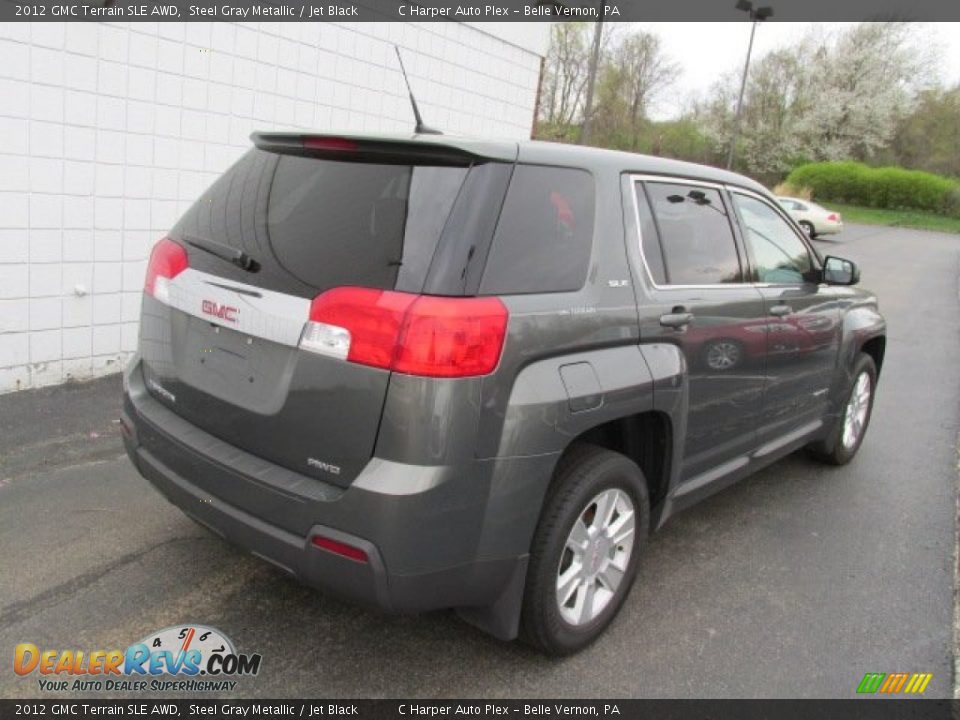 2012 GMC Terrain SLE AWD Steel Gray Metallic / Jet Black Photo #6