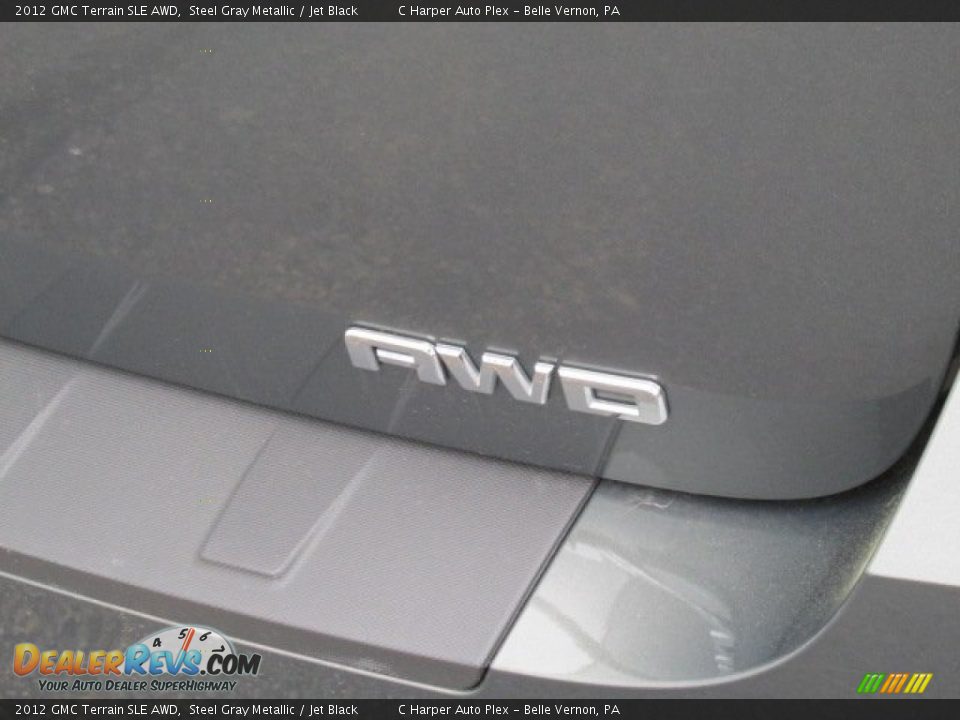 2012 GMC Terrain SLE AWD Steel Gray Metallic / Jet Black Photo #7