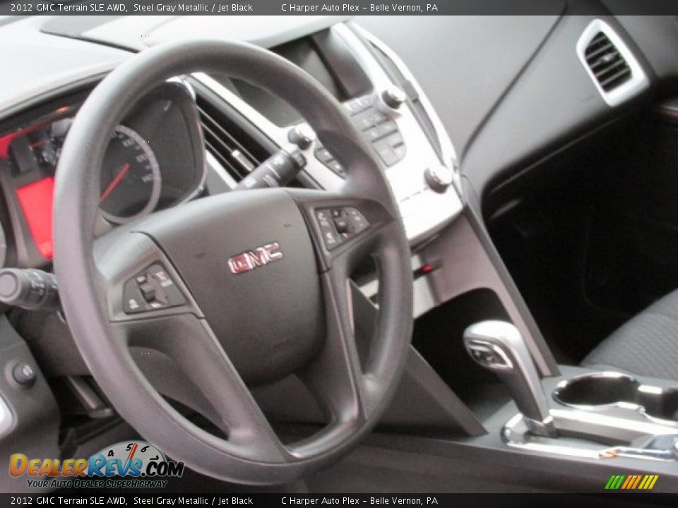 2012 GMC Terrain SLE AWD Steel Gray Metallic / Jet Black Photo #9