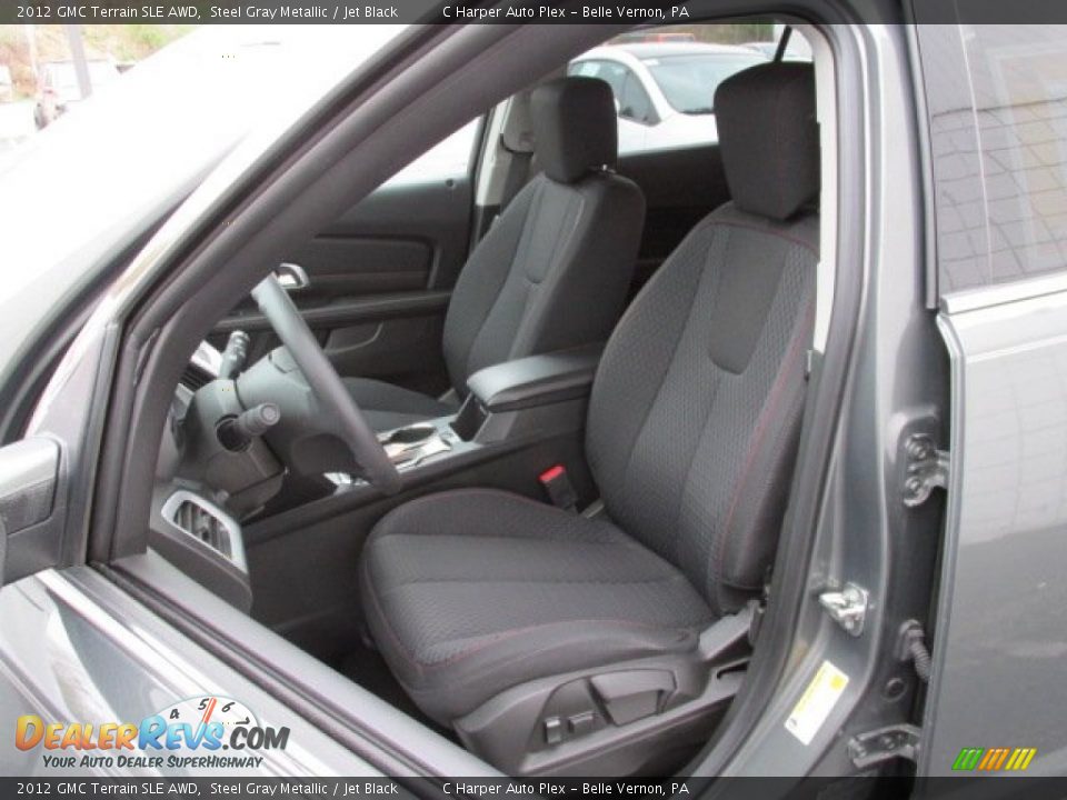 Front Seat of 2012 GMC Terrain SLE AWD Photo #10