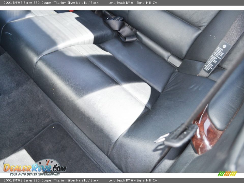 2001 BMW 3 Series 330i Coupe Titanium Silver Metallic / Black Photo #5