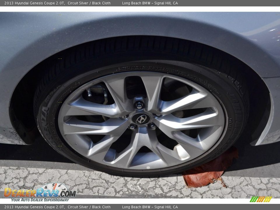 2013 Hyundai Genesis Coupe 2.0T Circuit Silver / Black Cloth Photo #2