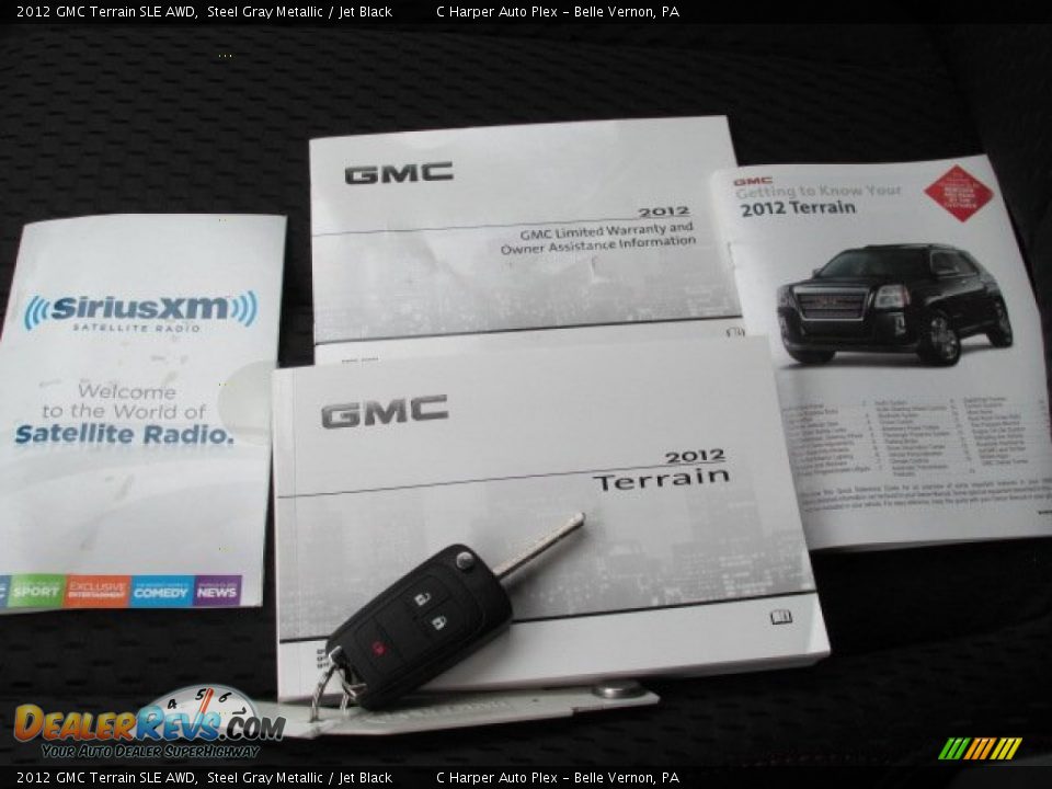 2012 GMC Terrain SLE AWD Steel Gray Metallic / Jet Black Photo #24