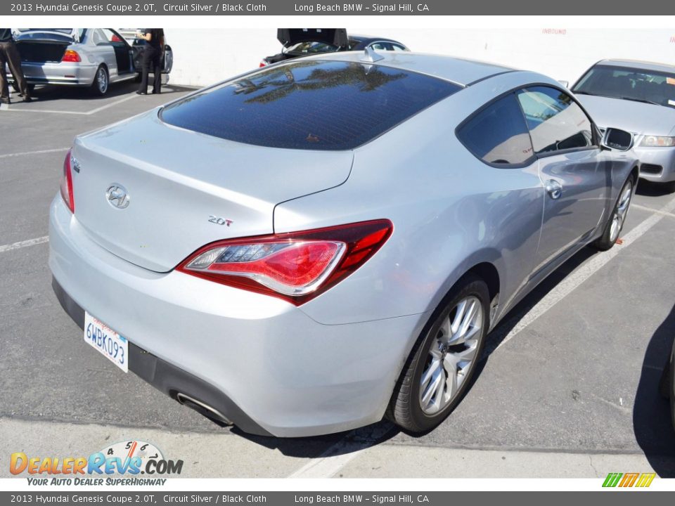 2013 Hyundai Genesis Coupe 2.0T Circuit Silver / Black Cloth Photo #3