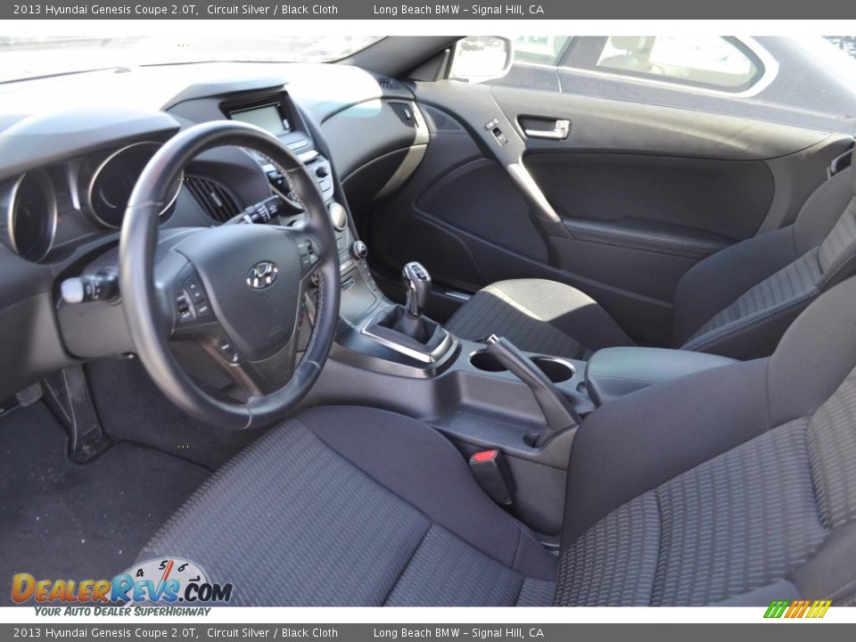 2013 Hyundai Genesis Coupe 2.0T Circuit Silver / Black Cloth Photo #4