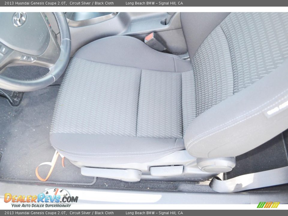 2013 Hyundai Genesis Coupe 2.0T Circuit Silver / Black Cloth Photo #5