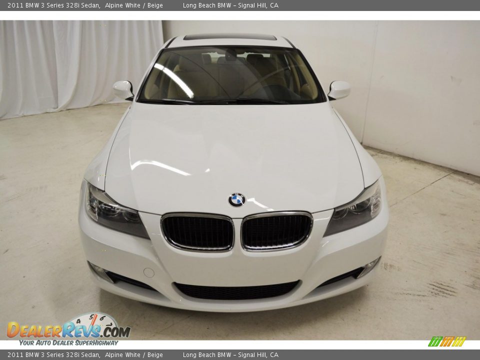 2011 BMW 3 Series 328i Sedan Alpine White / Beige Photo #4