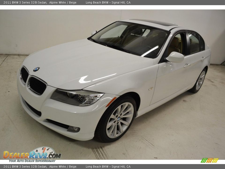 2011 BMW 3 Series 328i Sedan Alpine White / Beige Photo #5