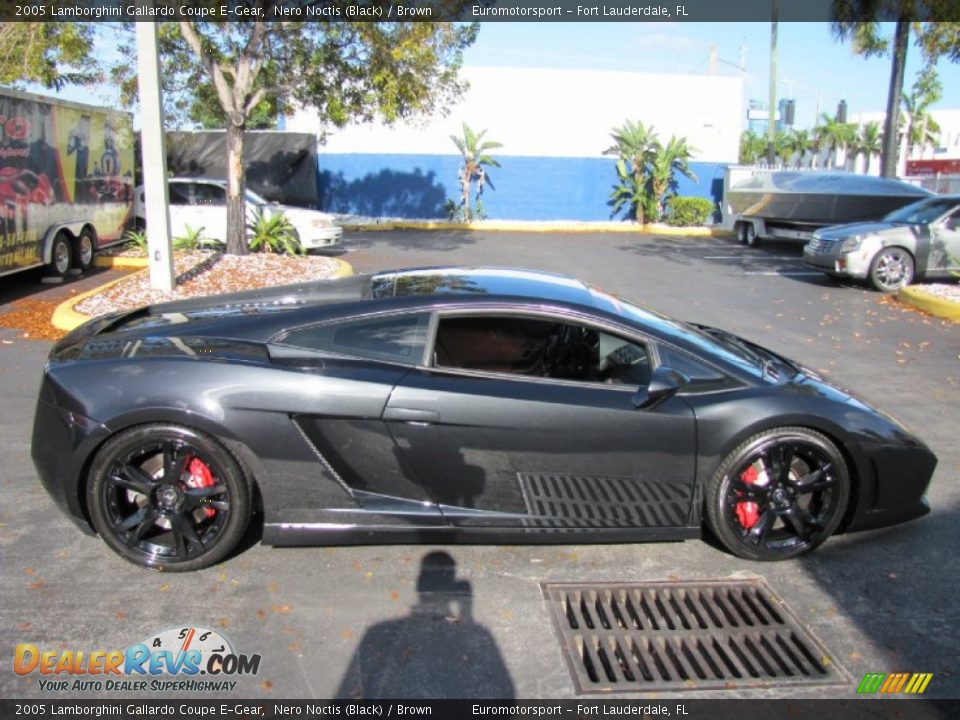 Nero Noctis (Black) 2005 Lamborghini Gallardo Coupe E-Gear Photo #14