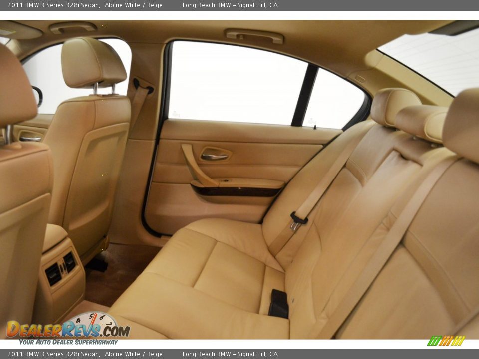 2011 BMW 3 Series 328i Sedan Alpine White / Beige Photo #15