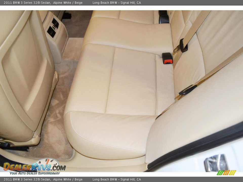 2011 BMW 3 Series 328i Sedan Alpine White / Beige Photo #16