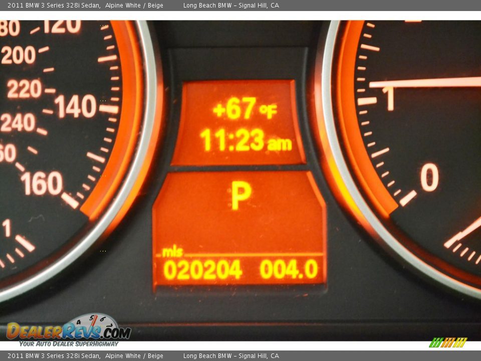 2011 BMW 3 Series 328i Sedan Alpine White / Beige Photo #17