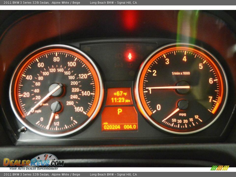 2011 BMW 3 Series 328i Sedan Alpine White / Beige Photo #18