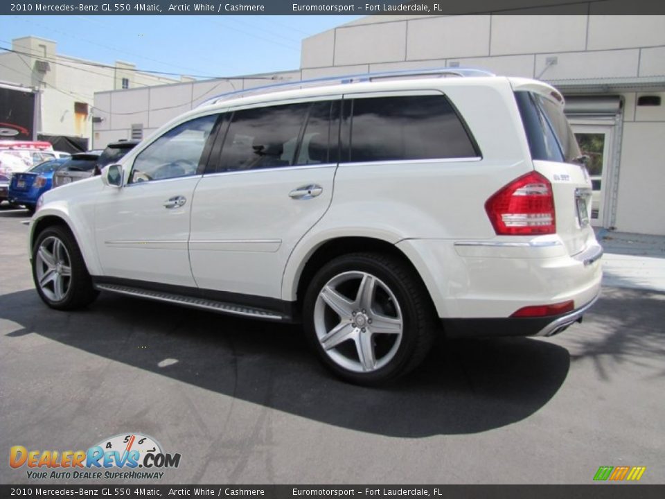 2010 Mercedes-Benz GL 550 4Matic Arctic White / Cashmere Photo #11