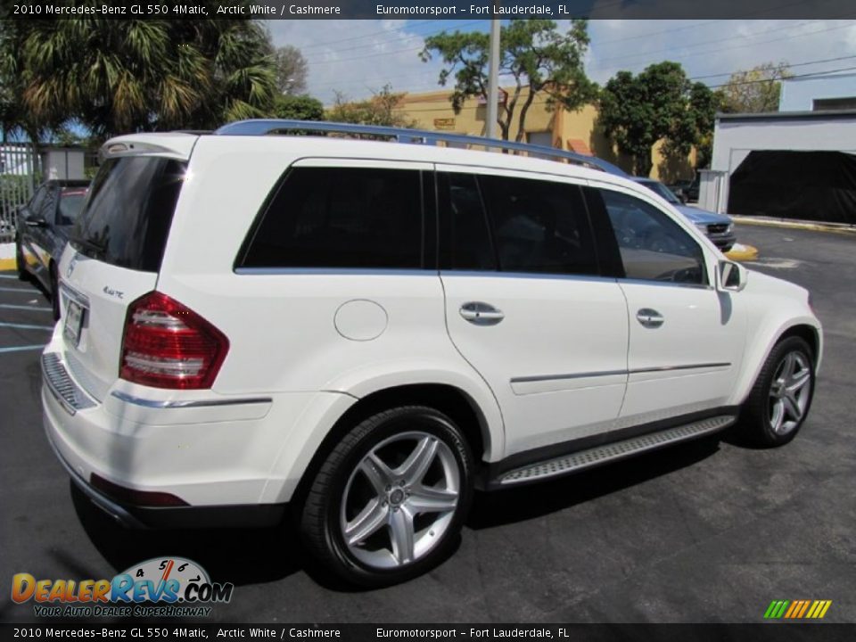 2010 Mercedes-Benz GL 550 4Matic Arctic White / Cashmere Photo #13