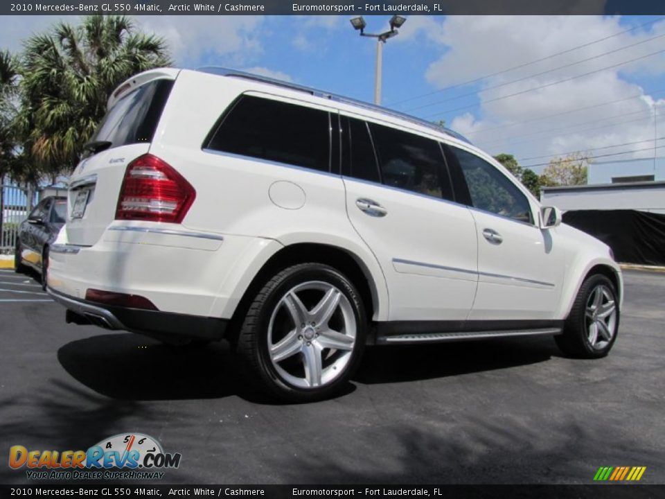 2010 Mercedes-Benz GL 550 4Matic Arctic White / Cashmere Photo #15