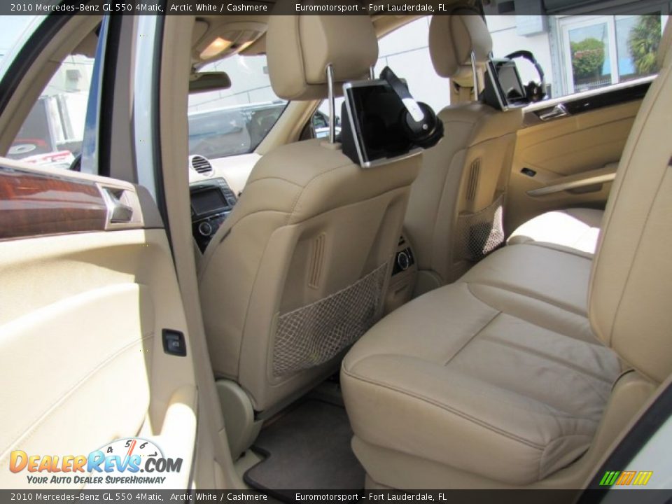 2010 Mercedes-Benz GL 550 4Matic Arctic White / Cashmere Photo #18