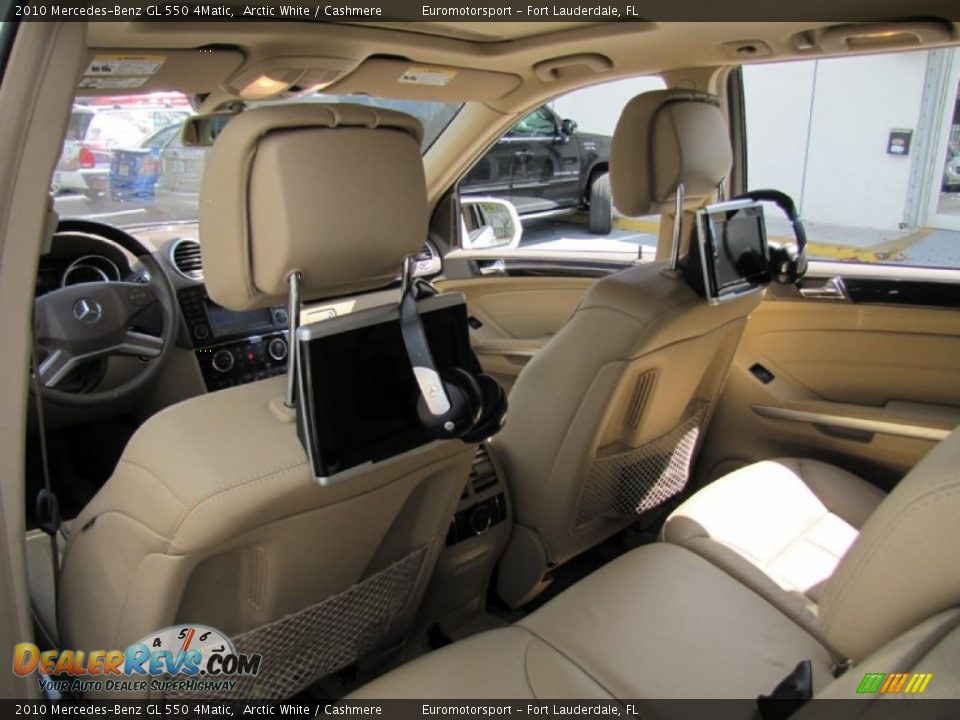 2010 Mercedes-Benz GL 550 4Matic Arctic White / Cashmere Photo #19