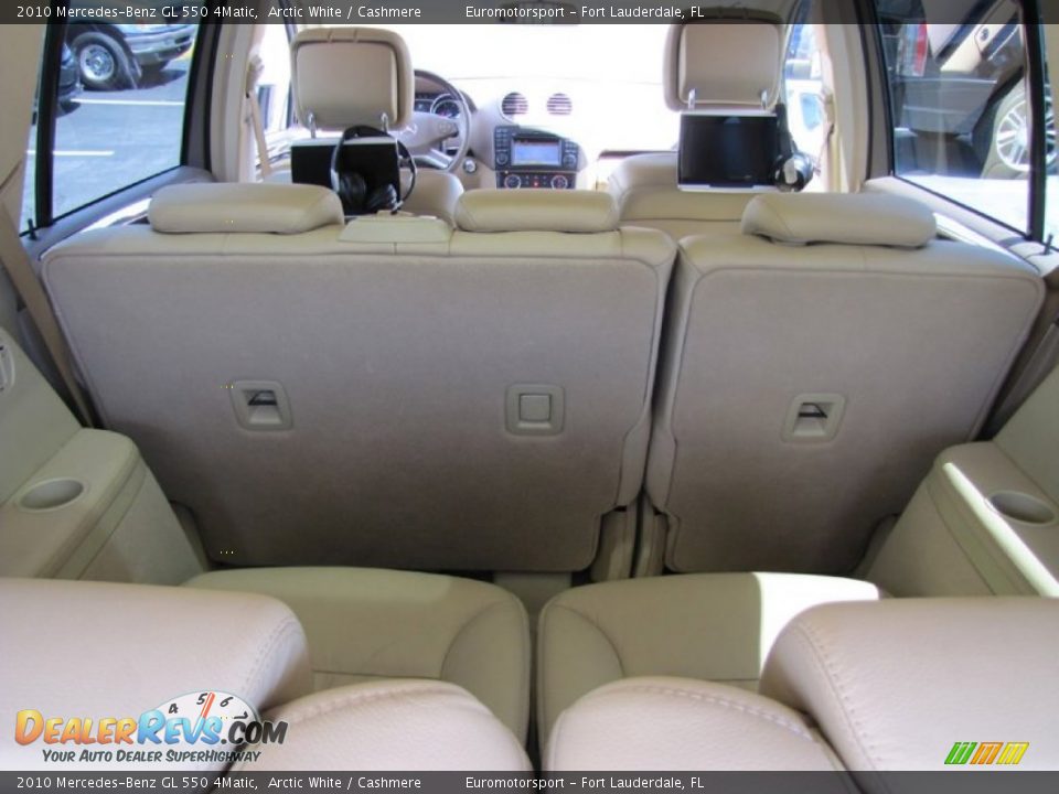 2010 Mercedes-Benz GL 550 4Matic Arctic White / Cashmere Photo #24