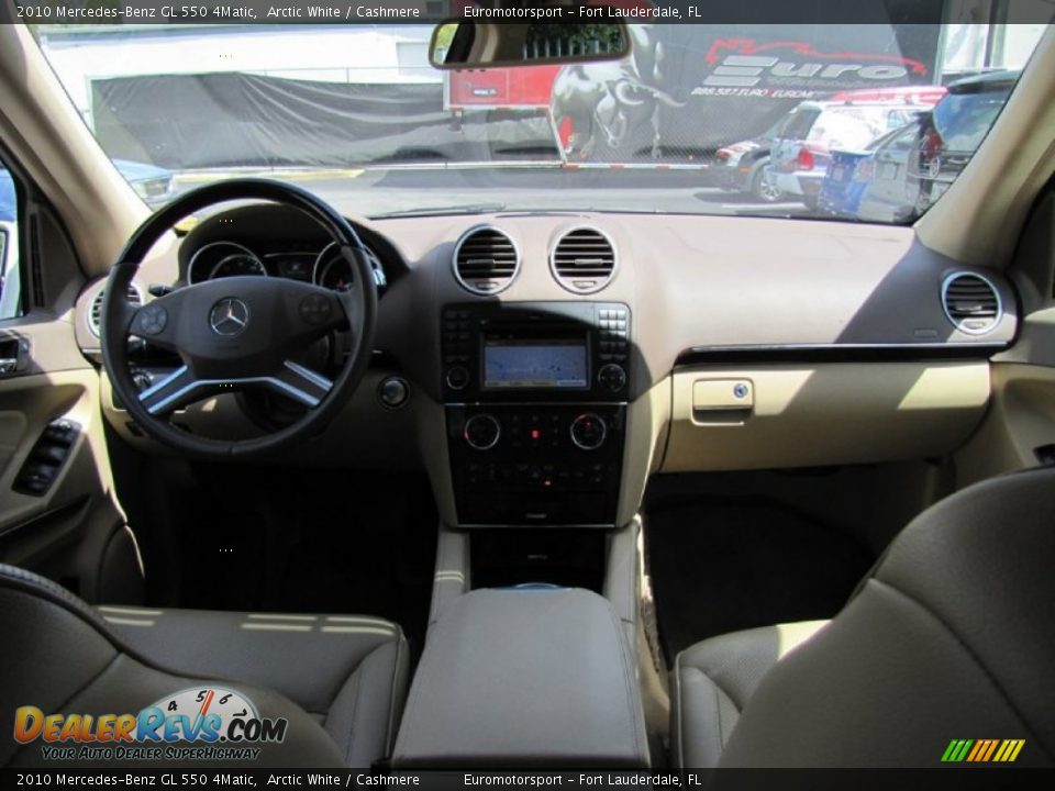 2010 Mercedes-Benz GL 550 4Matic Arctic White / Cashmere Photo #30