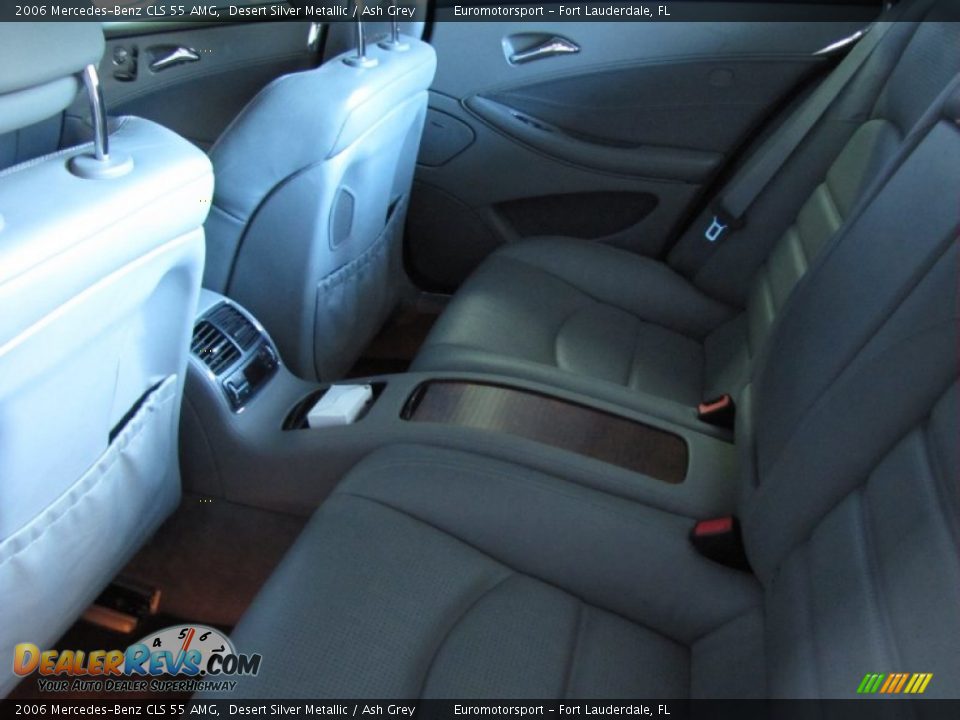 2006 Mercedes-Benz CLS 55 AMG Desert Silver Metallic / Ash Grey Photo #5