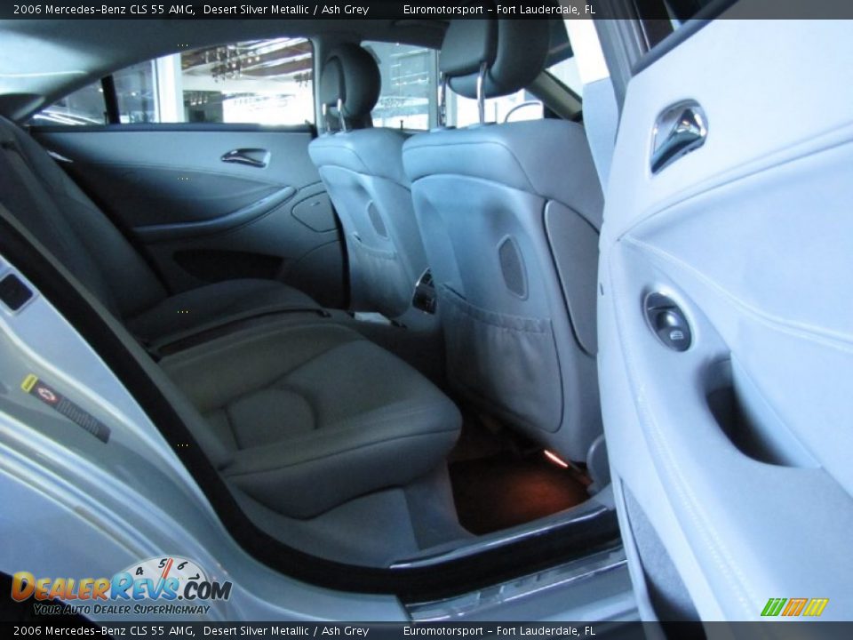 2006 Mercedes-Benz CLS 55 AMG Desert Silver Metallic / Ash Grey Photo #7