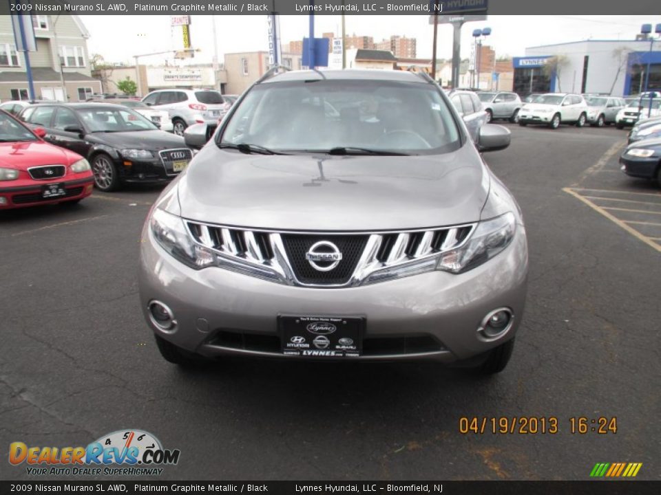 2009 Nissan Murano SL AWD Platinum Graphite Metallic / Black Photo #1