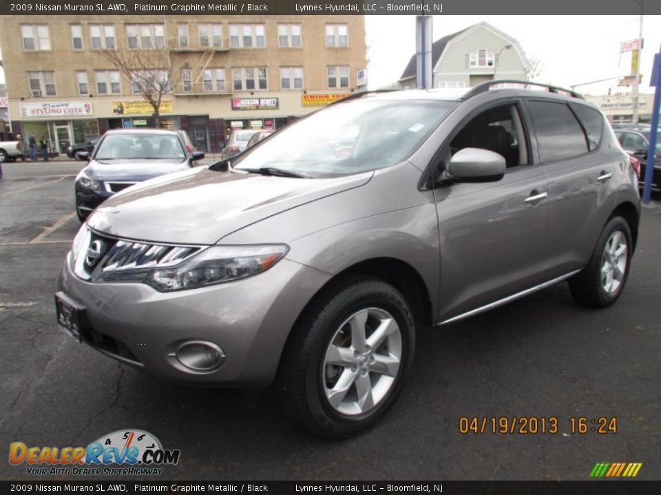 2009 Nissan Murano SL AWD Platinum Graphite Metallic / Black Photo #3