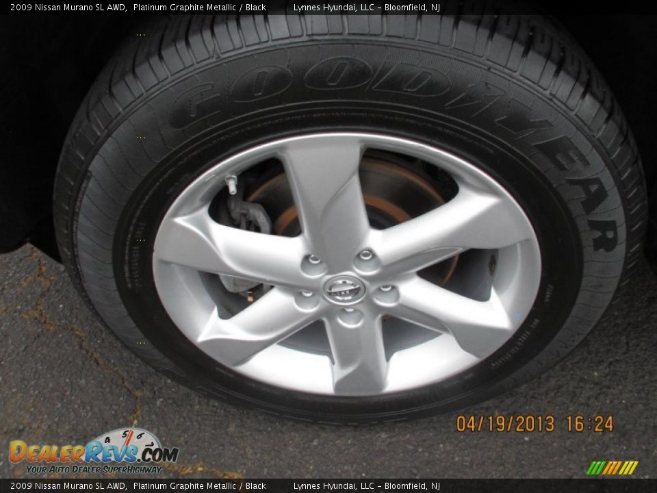 2009 Nissan Murano SL AWD Platinum Graphite Metallic / Black Photo #4