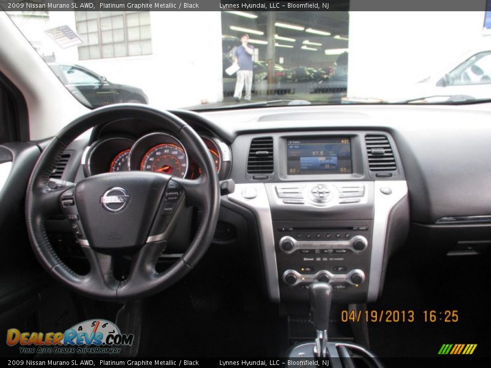 2009 Nissan Murano SL AWD Platinum Graphite Metallic / Black Photo #10