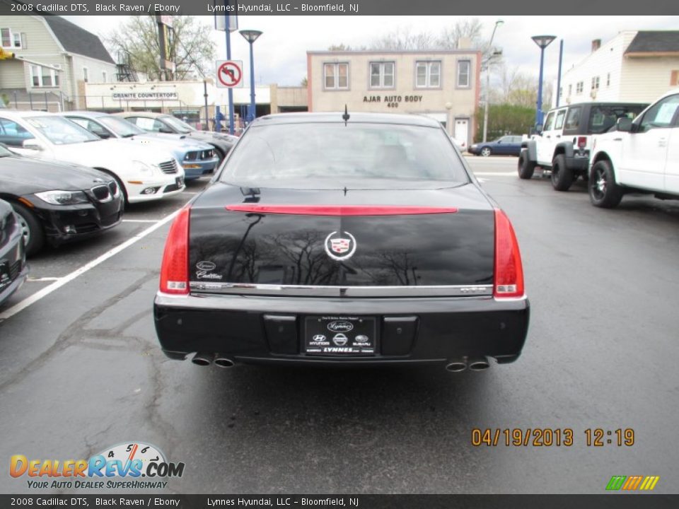 2008 Cadillac DTS Black Raven / Ebony Photo #4