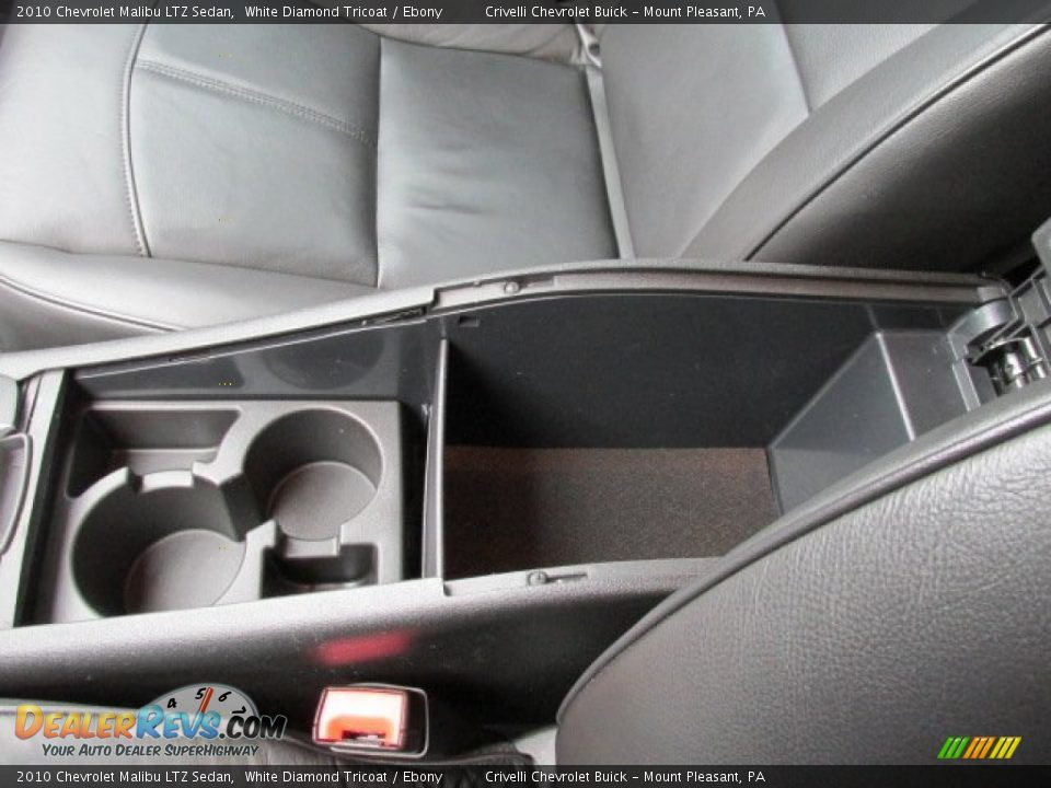 2010 Chevrolet Malibu LTZ Sedan White Diamond Tricoat / Ebony Photo #27