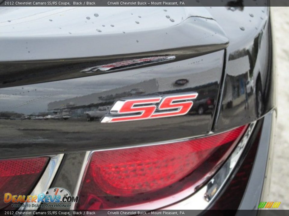 2012 Chevrolet Camaro SS/RS Coupe Black / Black Photo #6