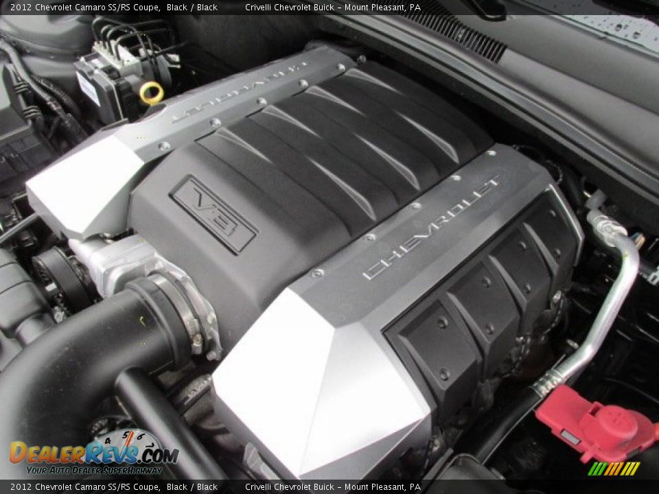 2012 Chevrolet Camaro SS/RS Coupe Black / Black Photo #11
