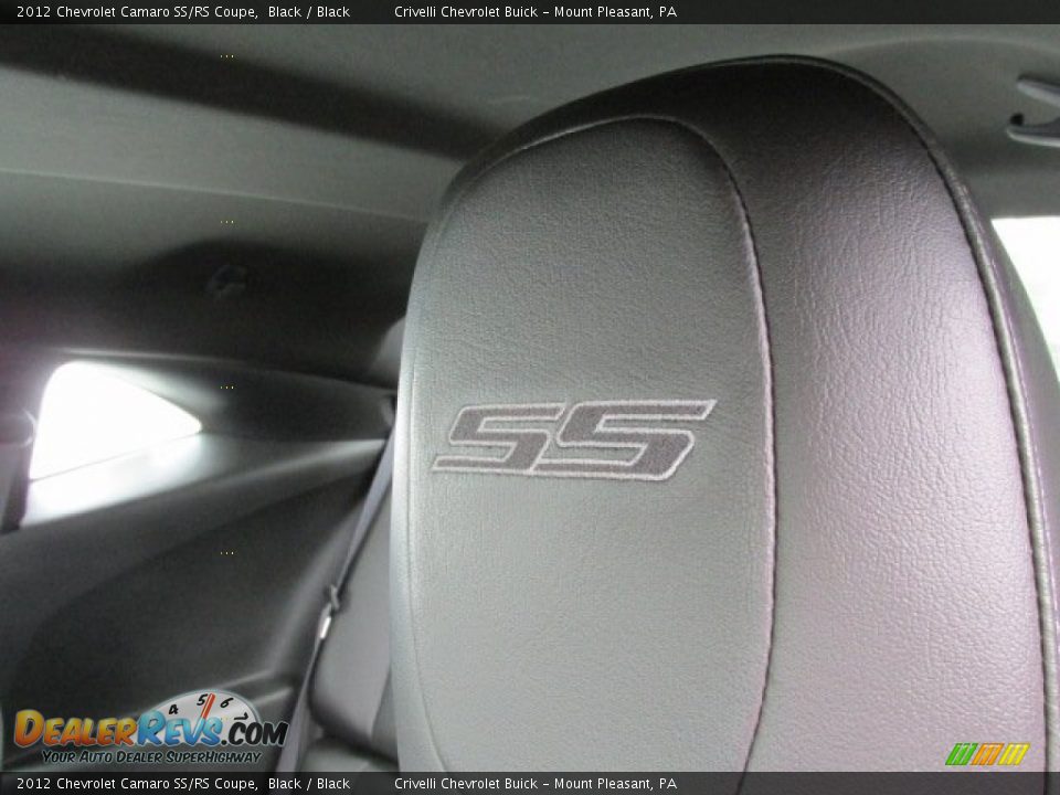 2012 Chevrolet Camaro SS/RS Coupe Black / Black Photo #15