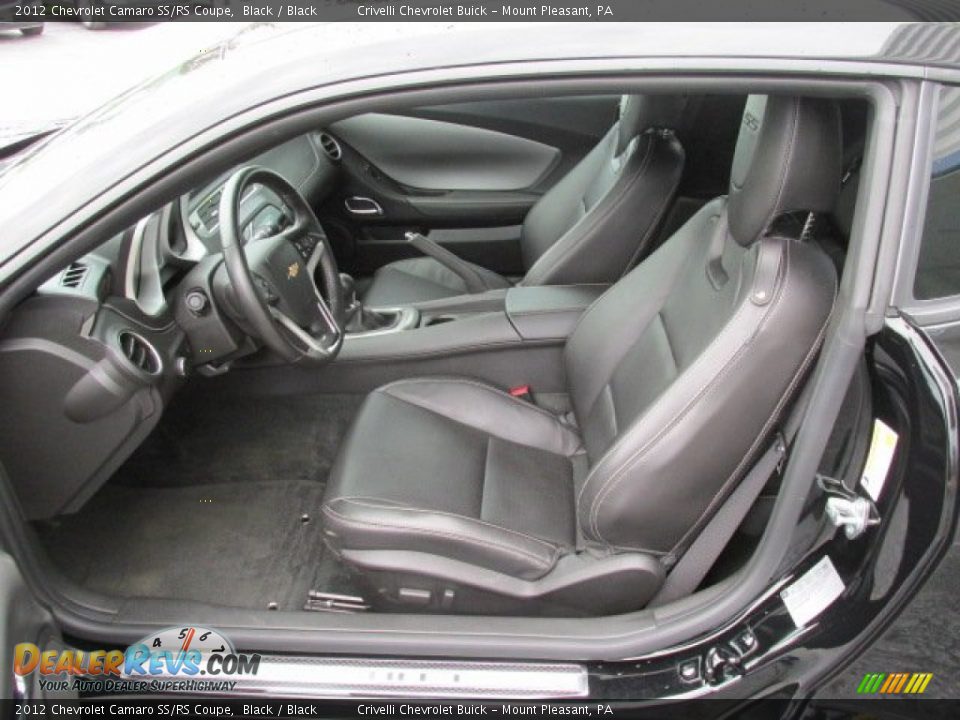 2012 Chevrolet Camaro SS/RS Coupe Black / Black Photo #16