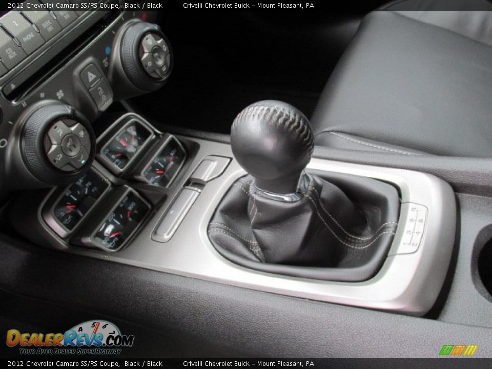 2012 Chevrolet Camaro SS/RS Coupe Black / Black Photo #23