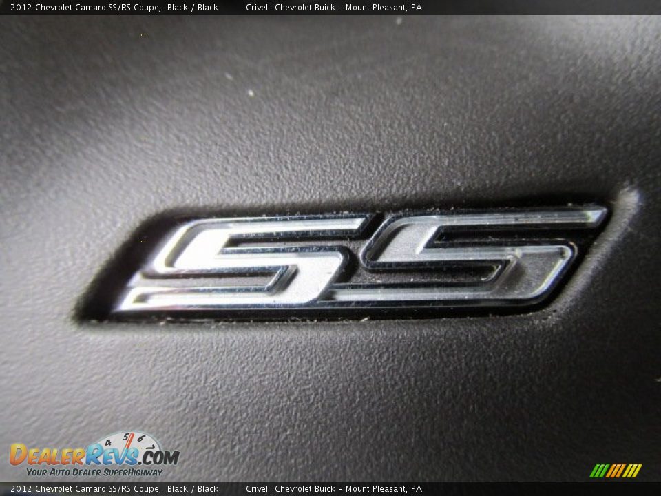 2012 Chevrolet Camaro SS/RS Coupe Black / Black Photo #32