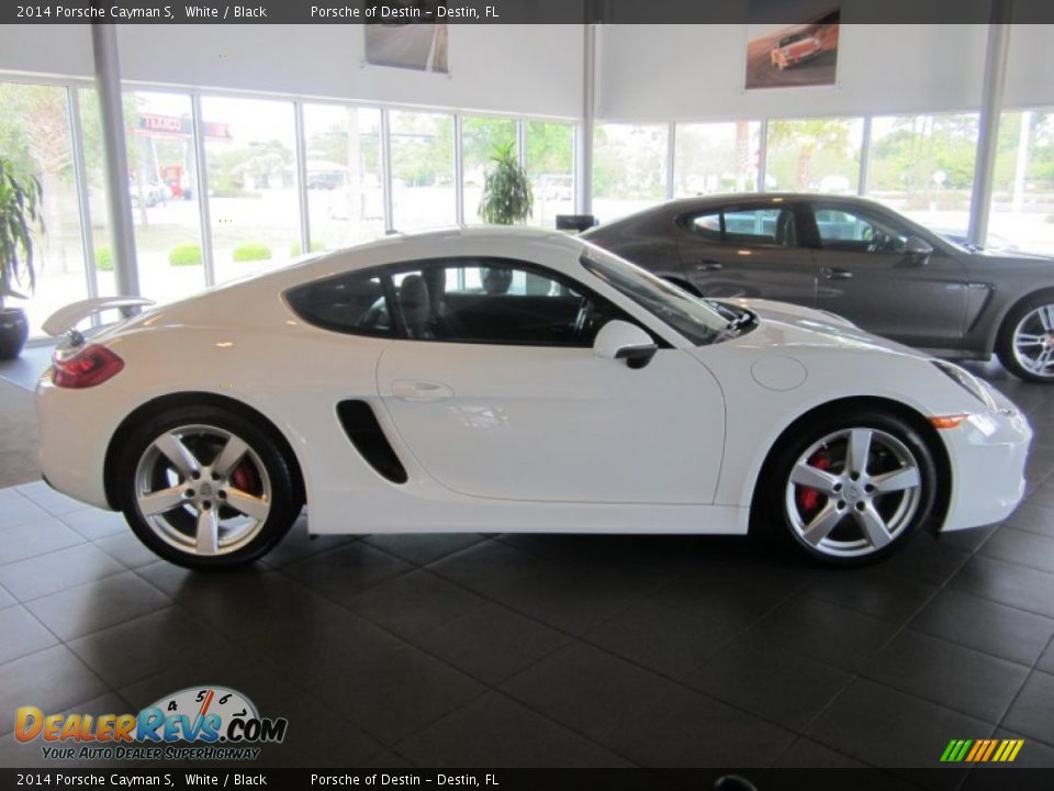 White 2014 Porsche Cayman S Photo #2