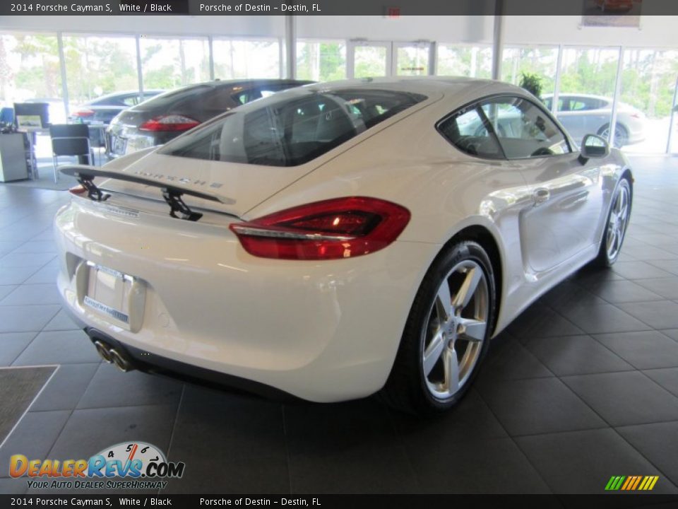 White 2014 Porsche Cayman S Photo #7
