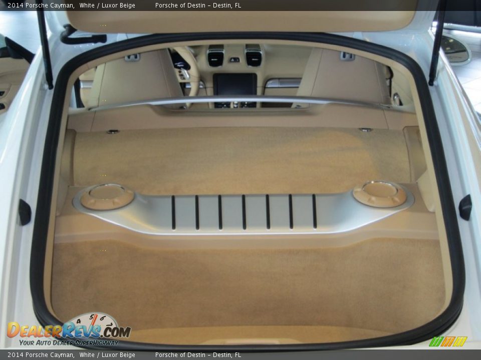2014 Porsche Cayman  Trunk Photo #13