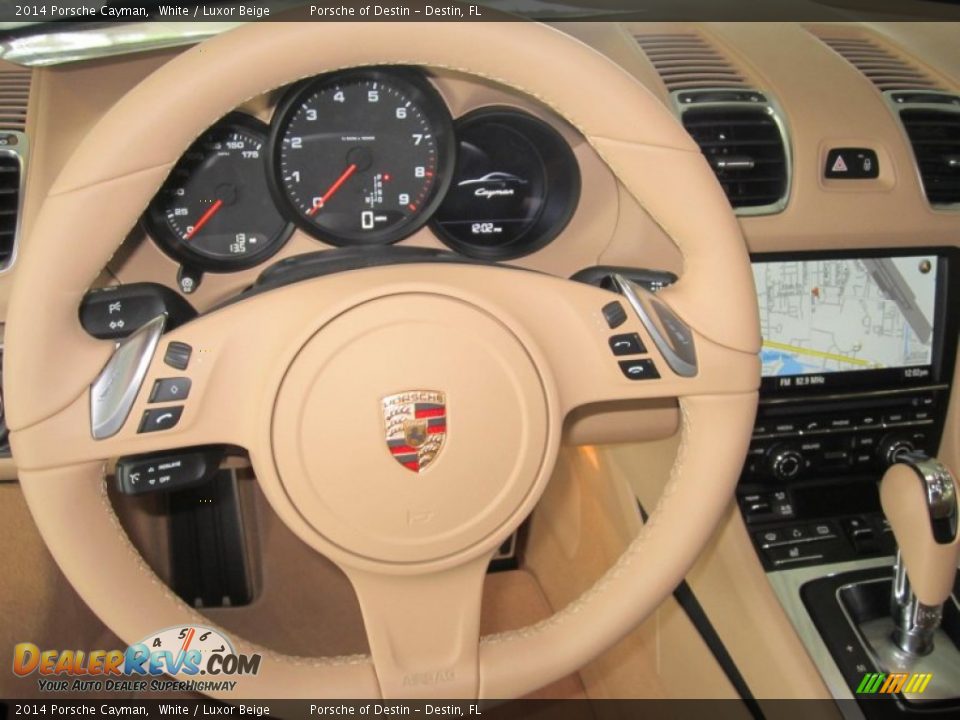 2014 Porsche Cayman  Steering Wheel Photo #23